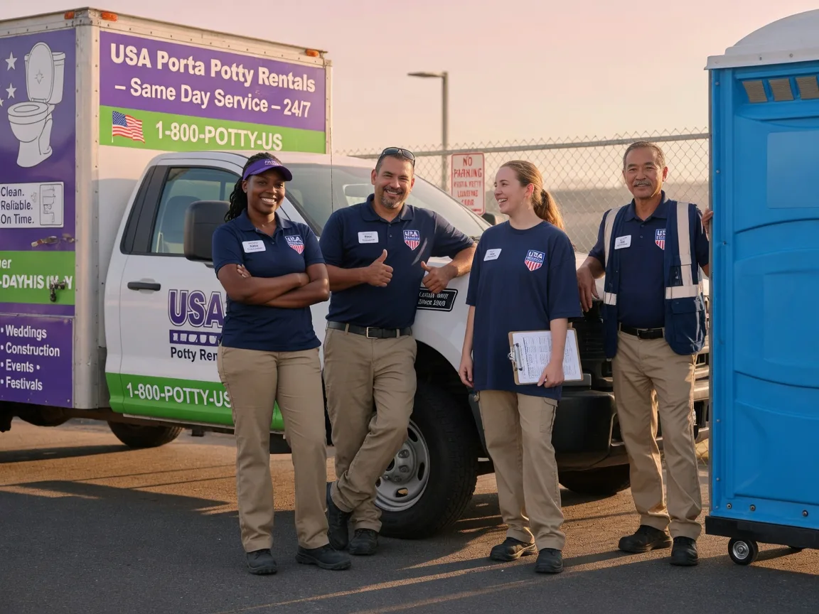 Porta Potty Rental company in Flasher, ND