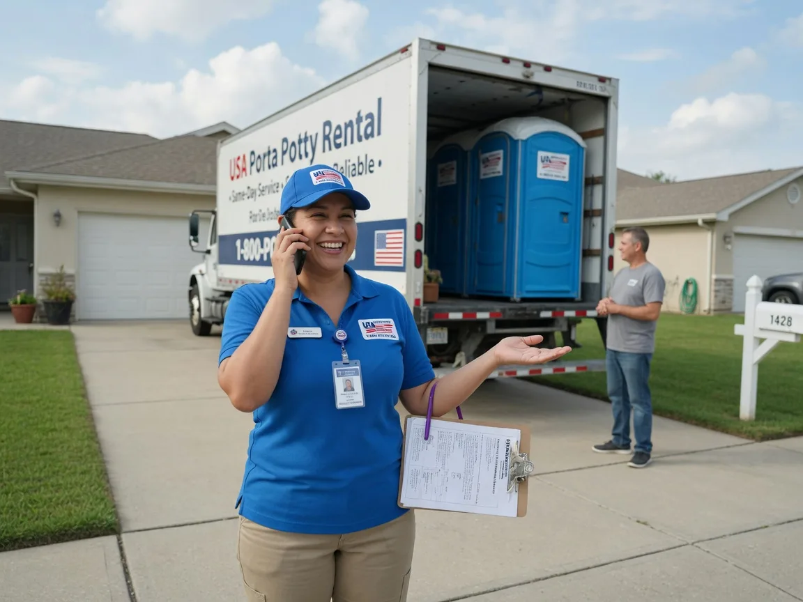 Portable Toilet Rental Flasher, ND FAQs